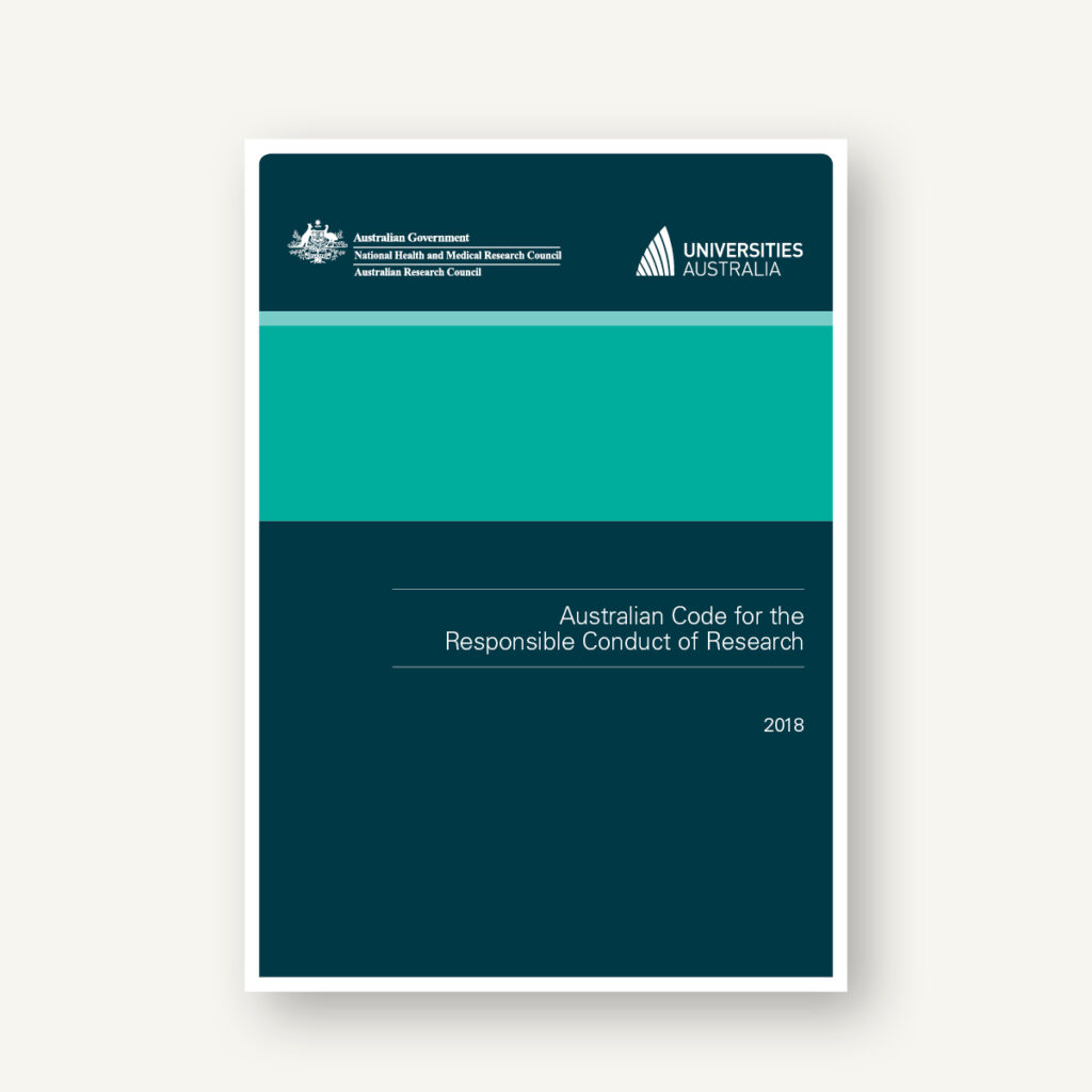 Australian Code for the Responsible Conduct of Research 2018